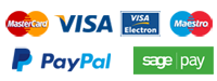 We accept all major credit cards